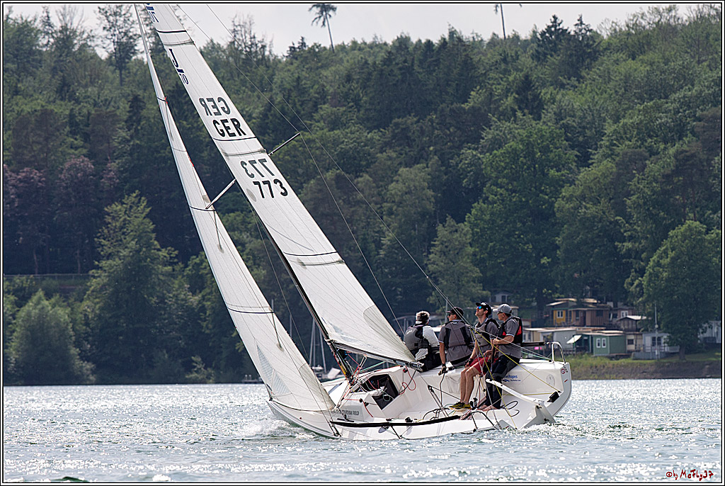 J70 - WOODLAND, 12.06.2021 Segelboot; Segeln; Woodland; Spinnaker; J70; Sorpesee; Sauerland